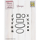 Nellie Snellen Clear Stamps Checkpoints 2 (NSCS012) (OUTLET)