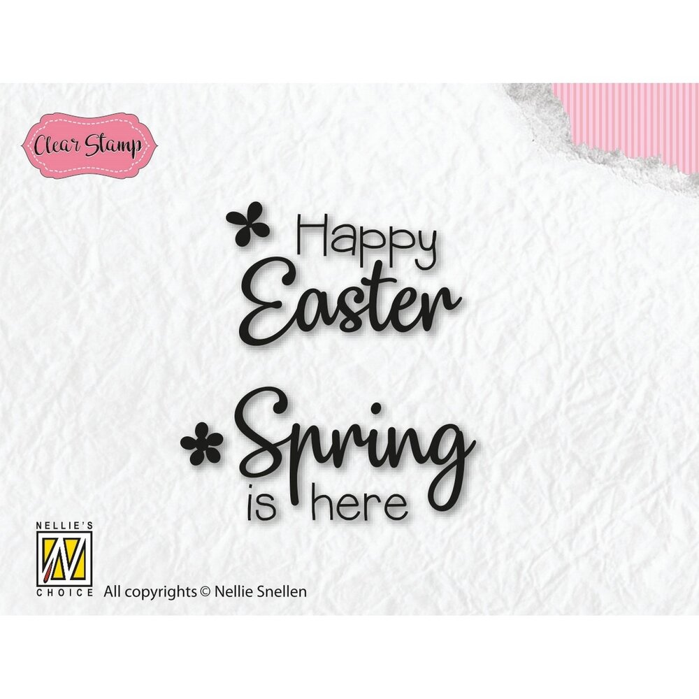 Nellie Snellen Clear Stamp Easter and Spring (NSCS003) (OUTLET)