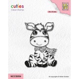 Nellie Snellen Cuties Clear Stamps Zebra (NCCS054) (OUTLET)