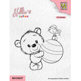 Nellie Snellen Nellie's Cuties Clear Stamps Christmas Ball (NCCS037) (OUTLET)