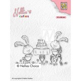 Nellie Snellen Nellie's Cuties Clear Stamps Javi Birthday Party (NCCS005) (OUTLET)