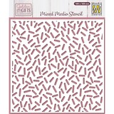 Nellie Snellen Golden Gifts Stencil Confetti Sprinkles (MMS4K-091) (OUTLET)