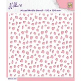 Nellie Snellen Mixed Media Stencil Cheetah (MMS4K-055) (OUTLET)