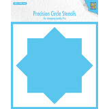 Nellie Snellen 8-point Circle Precission Circle Stencils (MMPCS001) (OUTLET)