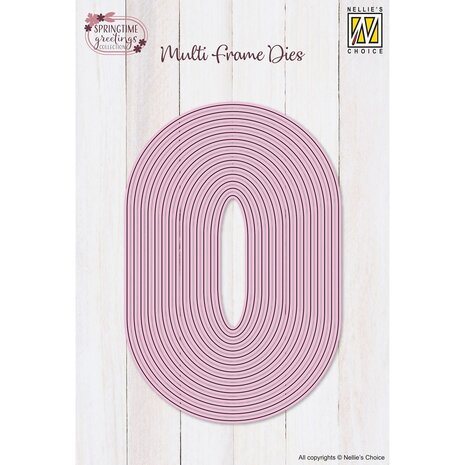 Nellie Snellen Multi Frame Die Ovals (MFD173) (OUTLET)