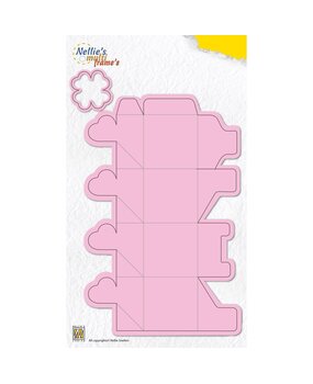 Nellie Snellen Nellie's Multi Frame Dies Wrapping Box Clover (MFD160) (OUTLET)