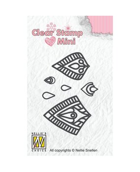 Nellie Snellen Mini Clear Stamps Star (MAFS015) (OUTLET)