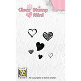 Nellie Snellen Mini Clear Stamps Hearts (MAFS010) (OUTLET)