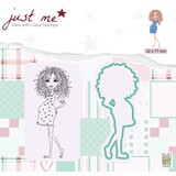 Nellie Snellen Just Me Stamp & Die Pregnant (JMSD007) (OUTLET)