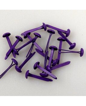 Nellie Snellen Floral Brads 3mm Purple (40pcs) (FLP-BR-009) (OUTLET) Nellie Snellen Floral Brads 3mm Purple (40pcs) (FLP-BR-009) (OUTLET)