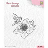 Nellie Snellen Clear Stamp Flowers Helleborus (FLO032) (OUTLET)