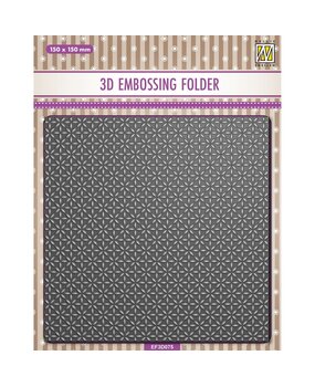 Nellie Snellen 3D Embossing Folder Christmas Stars (EF3D075) (OUTLET) Nellie Snellen 3D Embossing Folder Christmas Stars (EF3D075) (OUTLET)