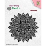 Nellie Snellen Mandala's Clear Stamps Sunflower 2 (CSMAN008) (OUTLET)