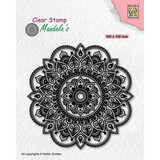 Nellie Snellen Mandala's Clear Stamps Fantasy Flower (CSMAN005) (OUTLET)