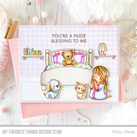 My Favorite Things In My Prayers Clear Stamps (YUZU-017) (OUTLET)