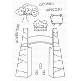 My Favorite Things Welcome to Adventure Clear Stamps (YUZU-002) (OUTLET)