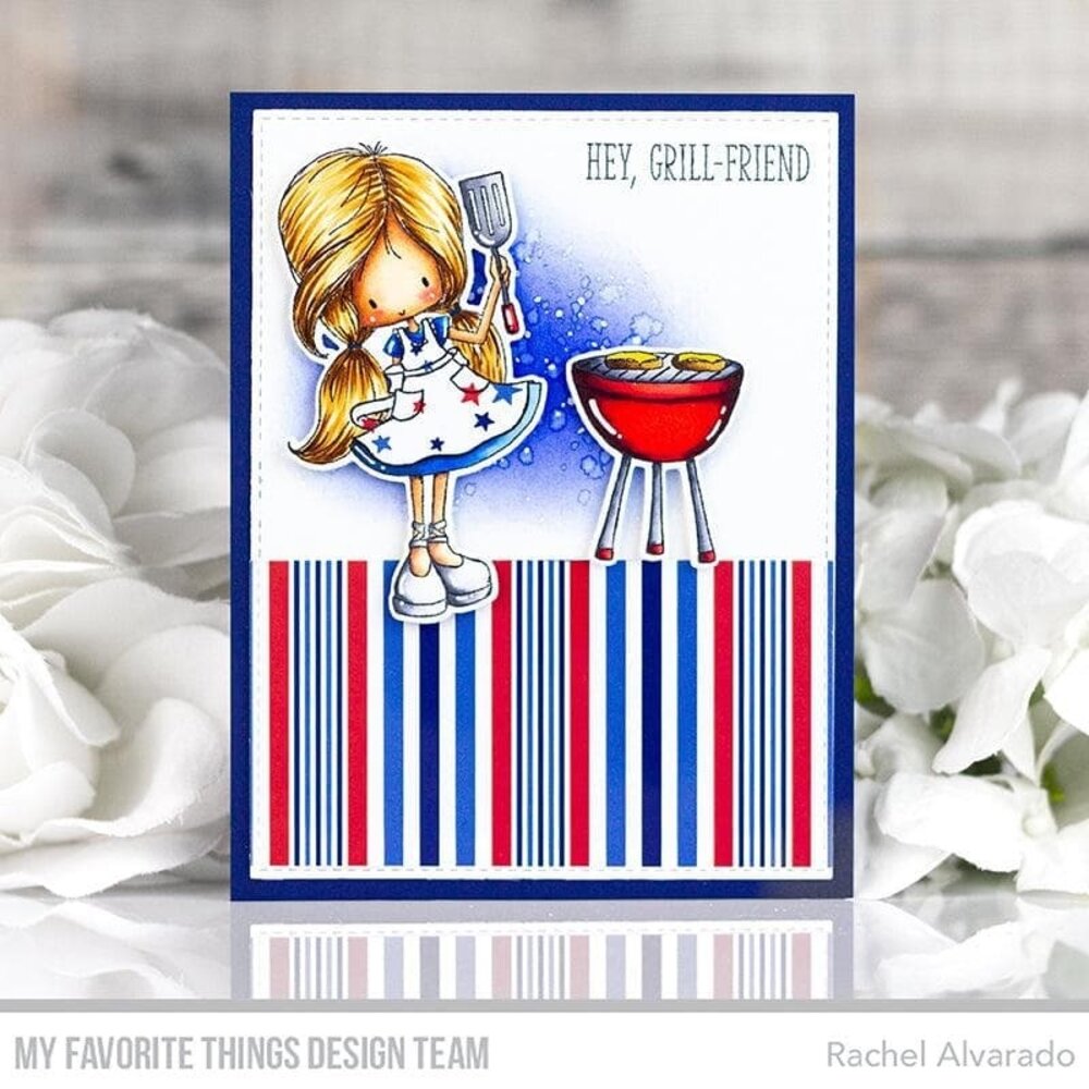 My Favorite Things Grill-friend Clear Stamps (TI-018) (OUTLET) My Favorite Things Grill-friend Clear Stamps (TI-018) (OUTLET)