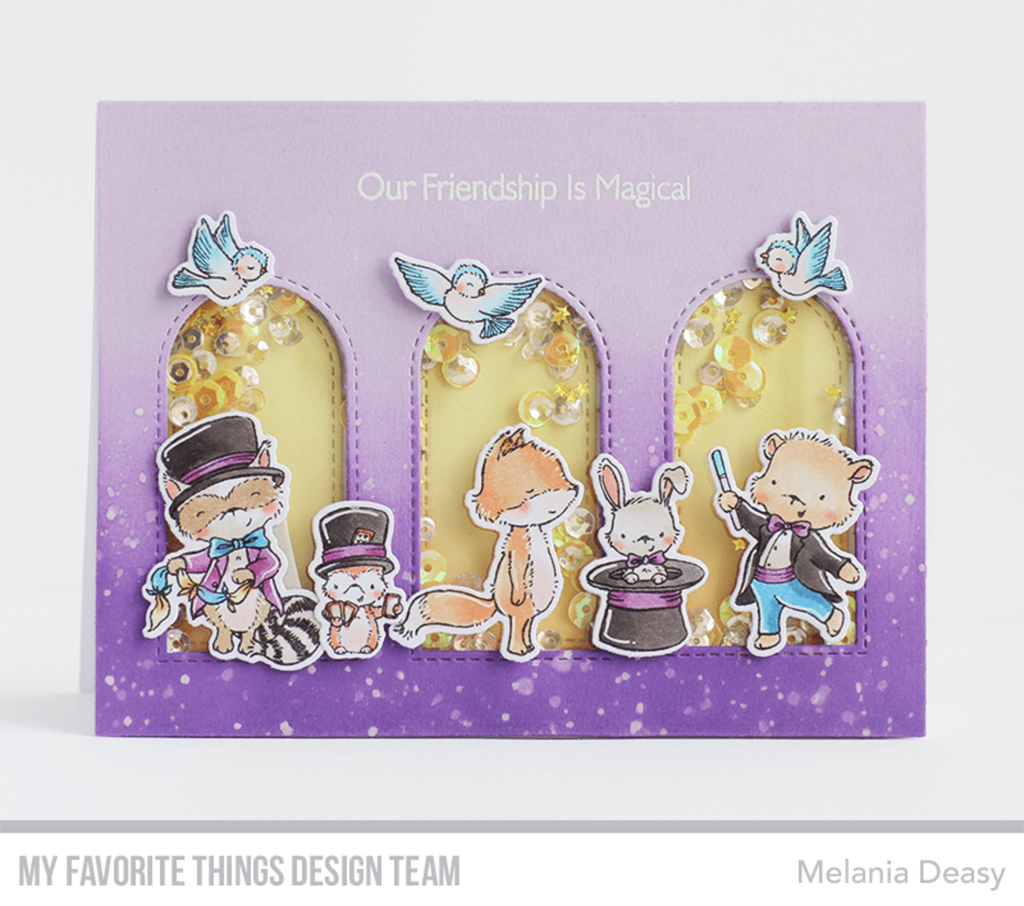 My Favorite Things Abracadabra Clear Stamps (SY-43) (OUTLET)