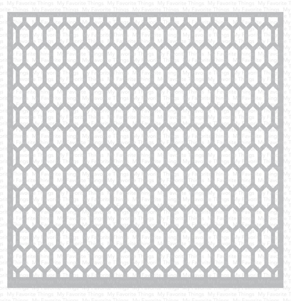 My Favorite Things Happy Hexagons Stencil (ST-183) (OUTLET) My Favorite Things Happy Hexagons Stencil (ST-183) (OUTLET)