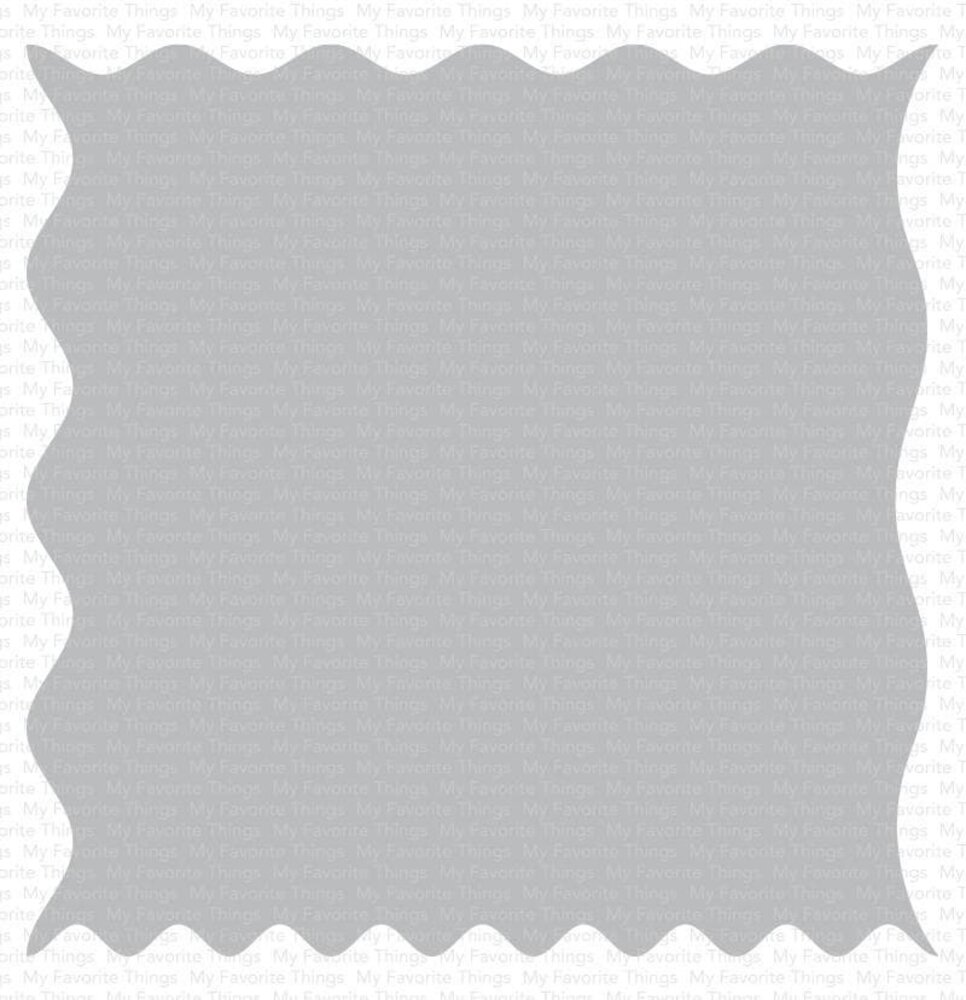 My Favorite Things Summer Waves Stencil (ST-159) (OUTLET)