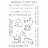 My Favorite Things My Punny Valentine Clear Stamps (RAM-048) (OUTLET)