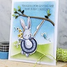 My Favorite Things Beautiful Bunny Clear Stamps (RAM-032) (OUTLET)