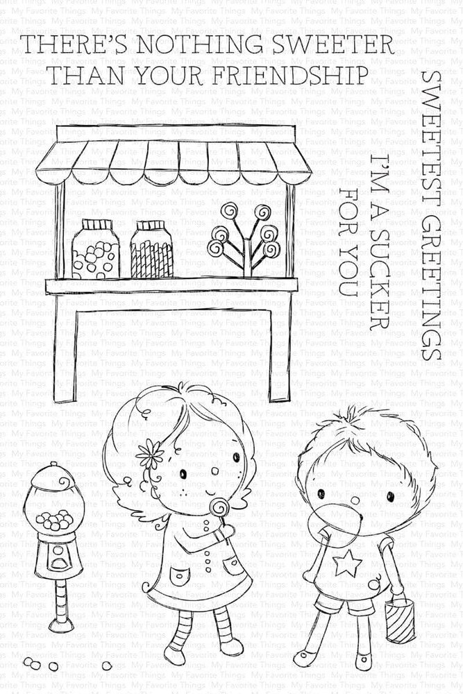 My Favorite Things Sweet Shop Clear Stamps (RAM-027) (OUTLET)