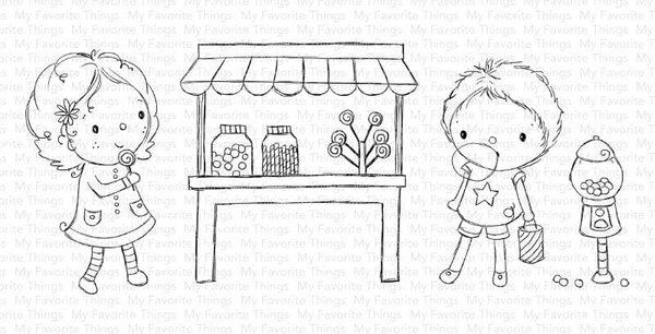 My Favorite Things Sweet Shop Clear Stamps (RAM-027) (OUTLET)