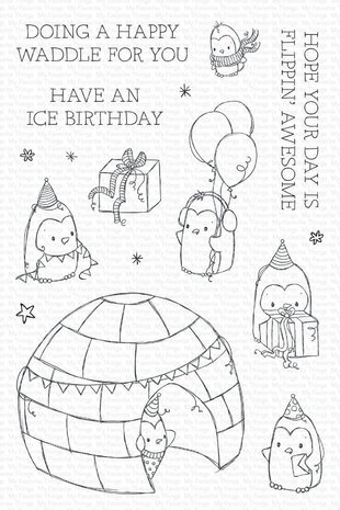 My Favorite Things Happy Waddle Clear Stamps (RAM-023) (OUTLET) My Favorite Things Happy Waddle Clear Stamps (RAM-023) (OUTLET)