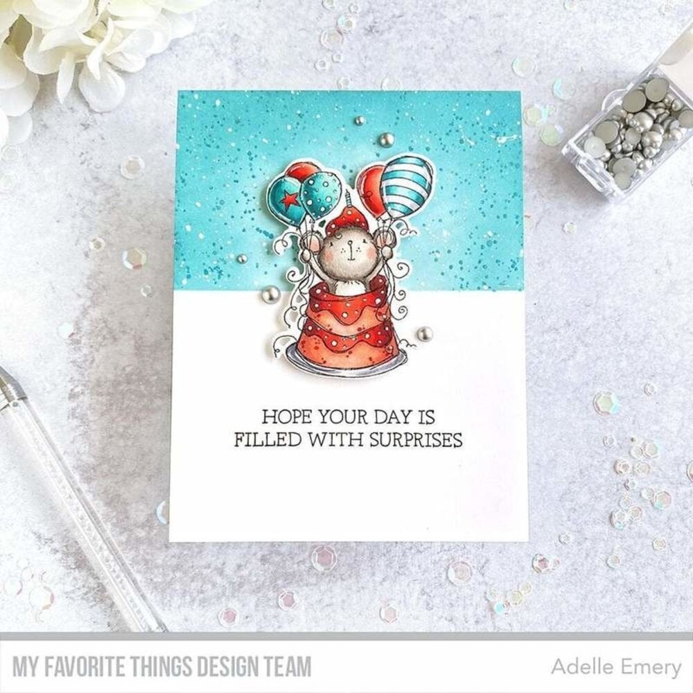 My Favorite Things Sweet Surprise Clear Stamps (RAM-020) (OUTLET)
