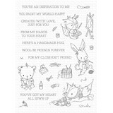My Favorite Things Crafty Companions Clear Stamps (RAM-017) (OUTLET)
