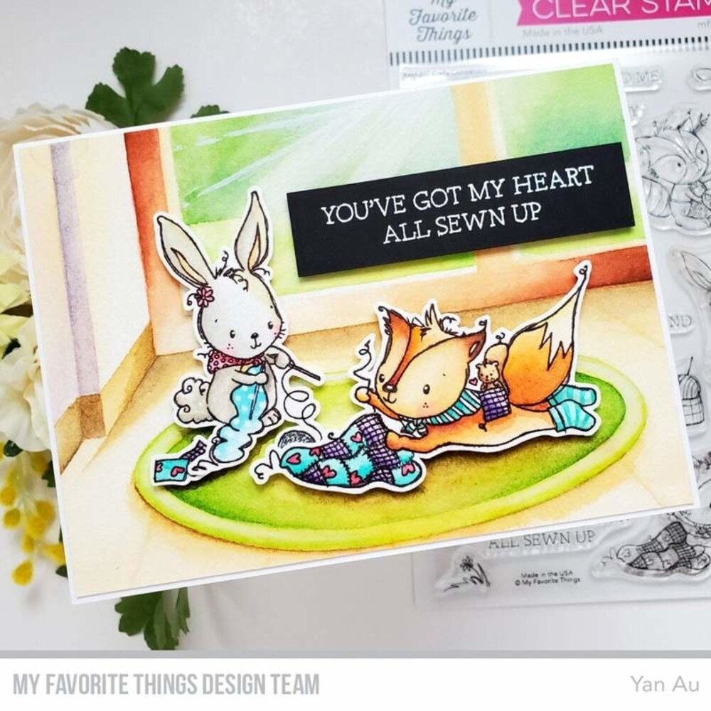 My Favorite Things Crafty Companions Clear Stamps (RAM-017) (OUTLET)