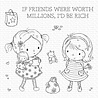 My Favorite Things Million Dollar Friends Clear STamps (RAM-014) (OUTLET) My Favorite Things Million Dollar Friends Clear STamps (RAM-014) (OUTLET)