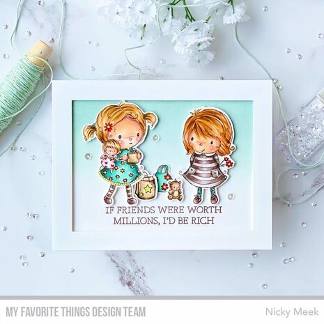 My Favorite Things Million Dollar Friends Clear STamps (RAM-014) (OUTLET) My Favorite Things Million Dollar Friends Clear STamps (RAM-014) (OUTLET)