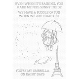 My Favorite Things Rainy Day Friends Clear Stamps (RAM-009) (OUTLET)