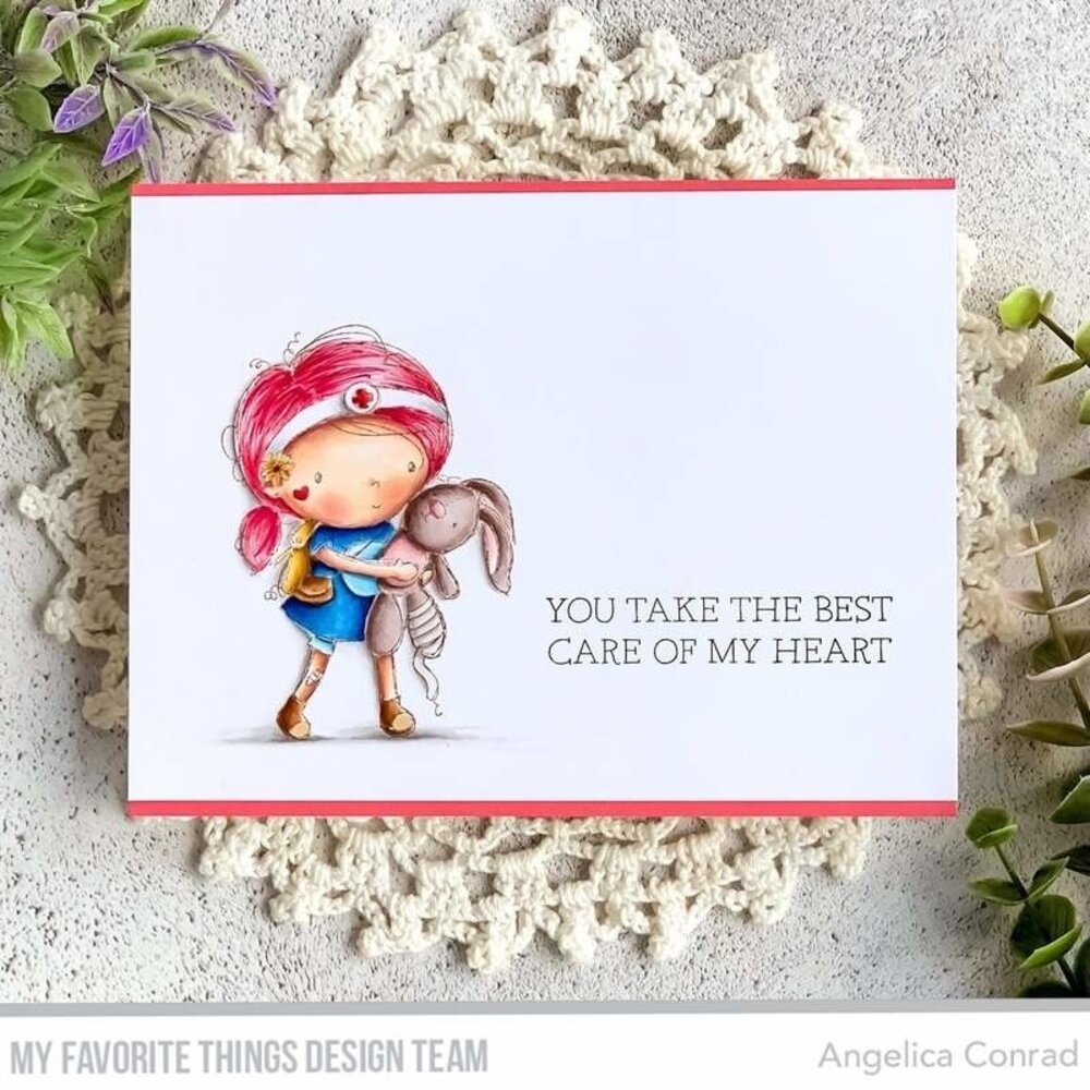 My Favorite Things Care of My Heart Clear Stamps (RAM-006) (OUTLET)