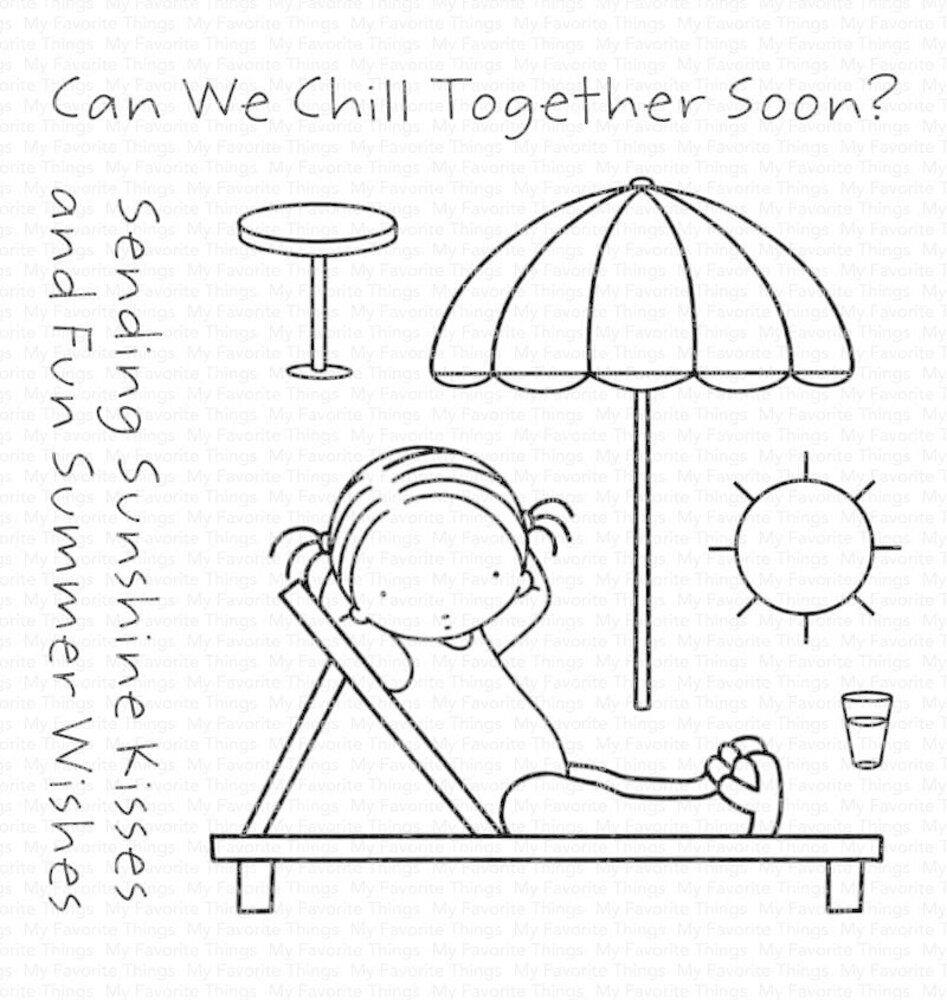 My Favorite Things Sunshine Kisses Clear Stamps (PI-323) (OUTLET)