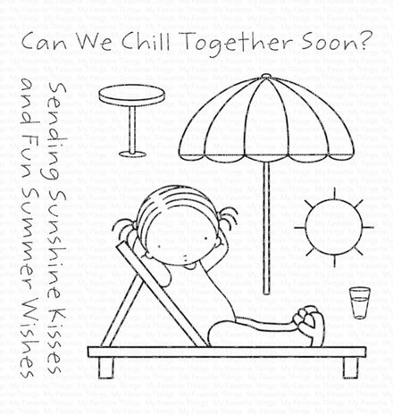 My Favorite Things Sunshine Kisses Clear Stamps (PI-323) (OUTLET)