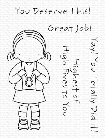 My Favorite Things Goal Getter Clear Stamps (PI-322) (OUTLET)