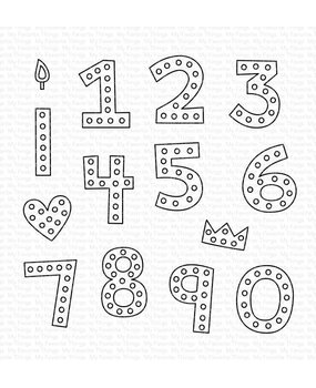 My Favorite Things Hip Hip Yay Numbers Clear Stamps (MSTN-004) (OUTLET) My Favorite Things Hip Hip Yay Numbers Clear Stamps (MSTN-004) (OUTLET)