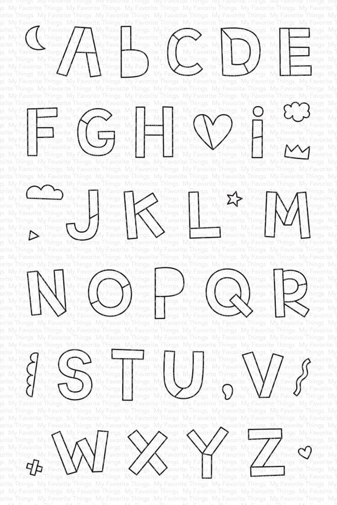 My Favorite Things Hip Hip Yay Alphabet Clear Stamps (MSTN-003) (OUTLET) My Favorite Things Hip Hip Yay Alphabet Clear Stamps (MSTN-003) (OUTLET)