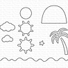 My Favorite Things Island Paradise Die-Namics (MFT-2559) (OUTLET)