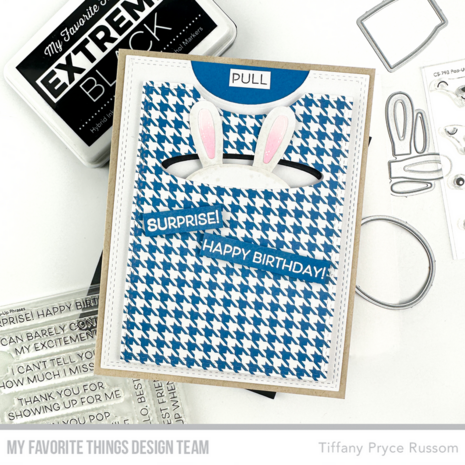 My Favorite Things Pop-Up Pals Die-namics and Stamp Set (MFT-2530) (OUTLET)