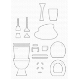 My Favorite Things Bathroom Essentials Die-Namics (MFT-2489) (OUTLET)