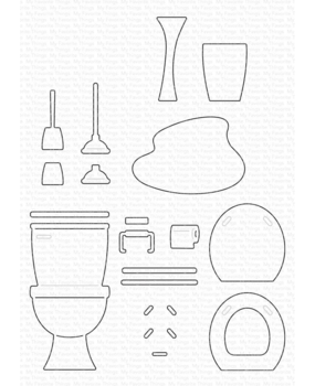 My Favorite Things Bathroom Essentials Die-Namics (MFT-2489) (OUTLET) My Favorite Things Bathroom Essentials Die-Namics (MFT-2489) (OUTLET)