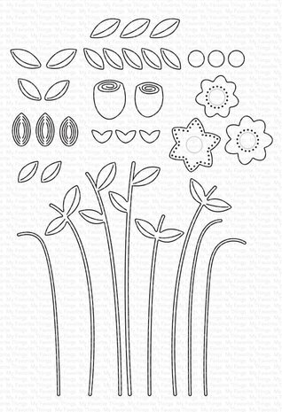 My Favorite Things Fresh-Cut Flowers Die-Namics (MFT-2477) (OUTLET) My Favorite Things Fresh-Cut Flowers Die-Namics (MFT-2477) (OUTLET)