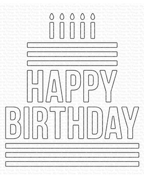 My Favorite Things Happy Birthday Centerpieces Die-namics (MFT-2351) (OUTLET) My Favorite Things Happy Birthday Centerpieces Die-namics (MFT-2351) (OUTLET)
