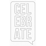 My Favorite Things Celebrate Speech Bubble Die-namics (MFT-2349) (OUTLET)
