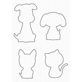 My Favorite Things Pet Silhouettes Die-namics (MFT-2265) (OUTLET)