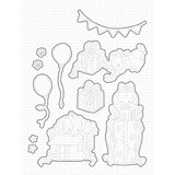 My Favorite Things Itching to Tell You Happy Birthday Die-namics (MFT-2184) (OUTLET)